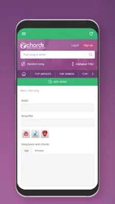 MyChords - find the chords android App screenshot 0